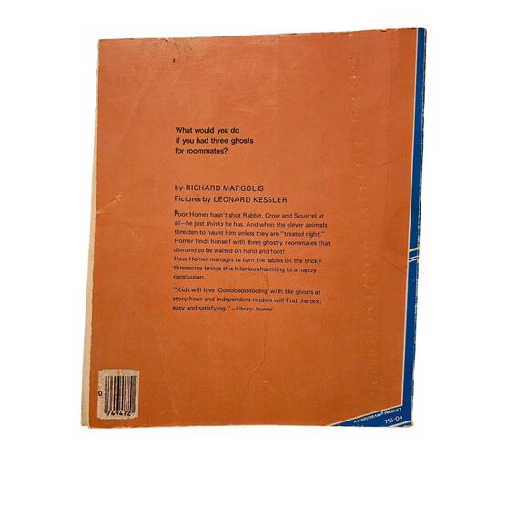 Vintage Book Homer and the Ghosts Richard J Margolis 1980 First Edition - Picture 2 of 4